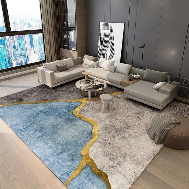 5*8 Luxurious 3D Carpet for Living Room Bedroom Mat Indoor Washable Floor Home and Decor Mat

➖ Size 5*8
