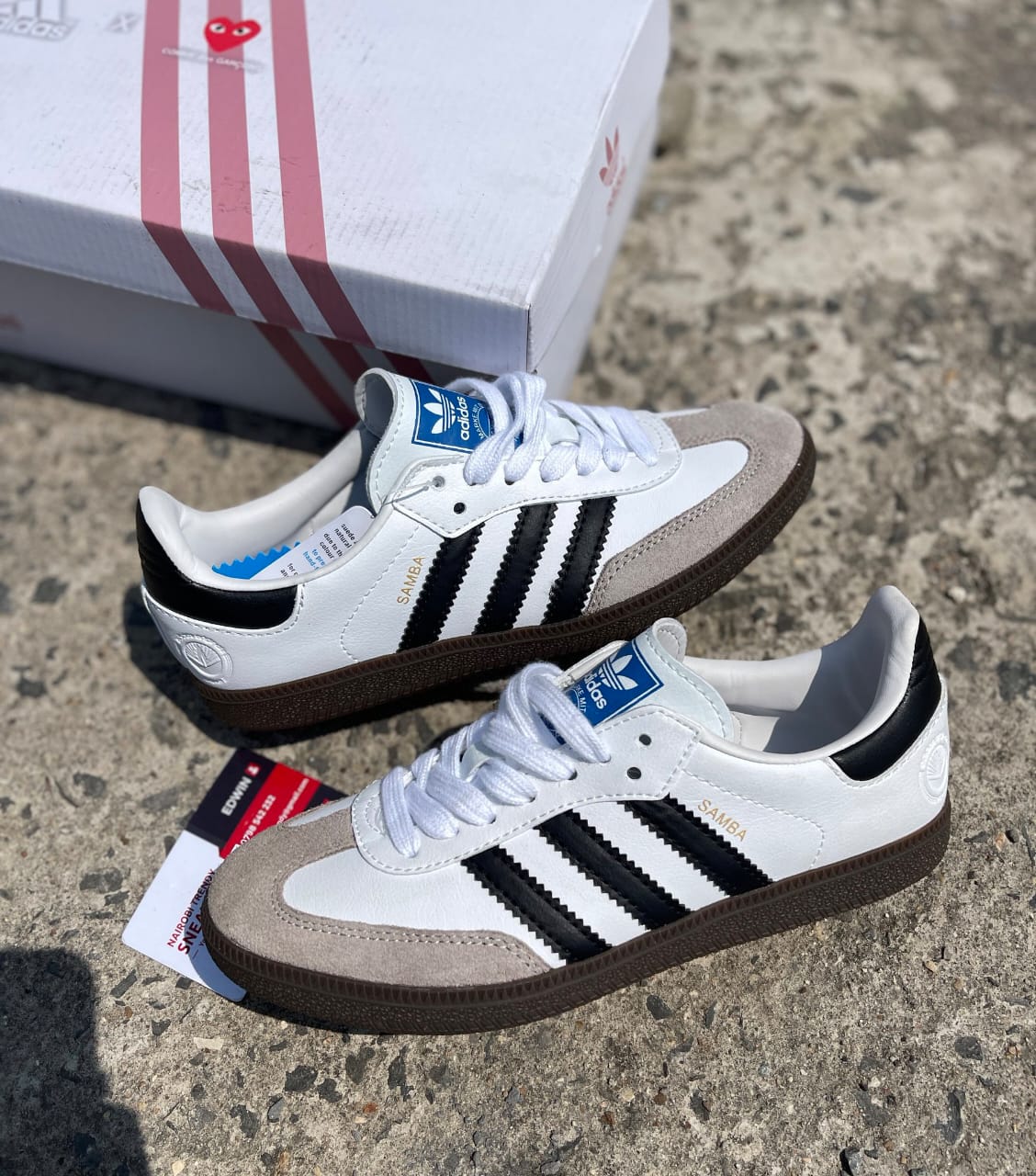 Samba Classic Mens and   Womens Shoes Comfortable Lace Up Sneakers Fashionable Unisex  Shoes Low Cut Sneakers Girls and Boys Sports Shoes
Sizes (40- 45)