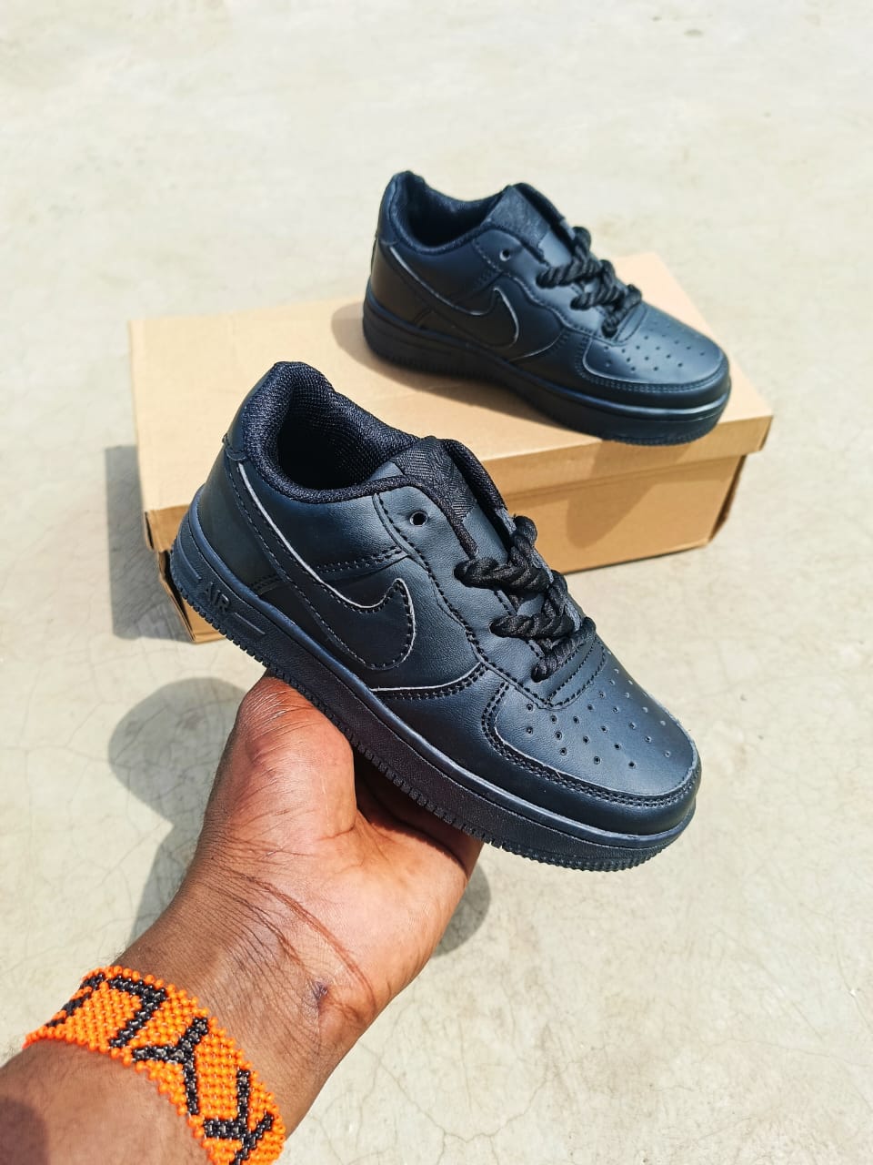 Airforce 1 KIDS CHUNKY LACES Boys and Girls Shoes Comfortable Babies Sneakers Sport Shoes