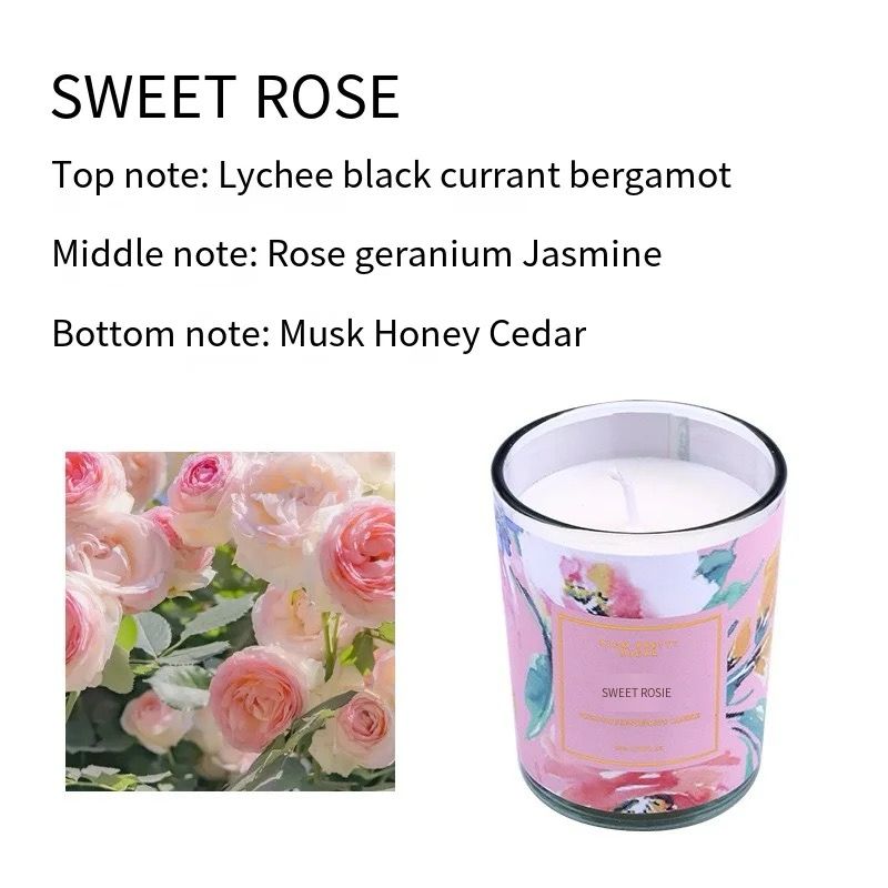 Botanical Scents Aromatherapy Scented Candles, Natural Lasting Fragrance, Smokeless, Stress Relief, Accompanying Gifts

Scents ( sea salt ,jasmine , sweet rose,vanilla&Lily)