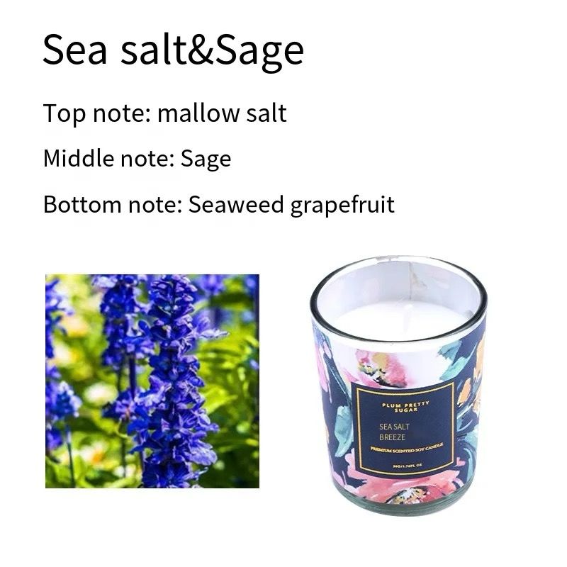 Botanical Scents Aromatherapy Scented Candles, Natural Lasting Fragrance, Smokeless, Stress Relief, Accompanying Gifts

Scents ( sea salt ,jasmine , sweet rose,vanilla&Lily)