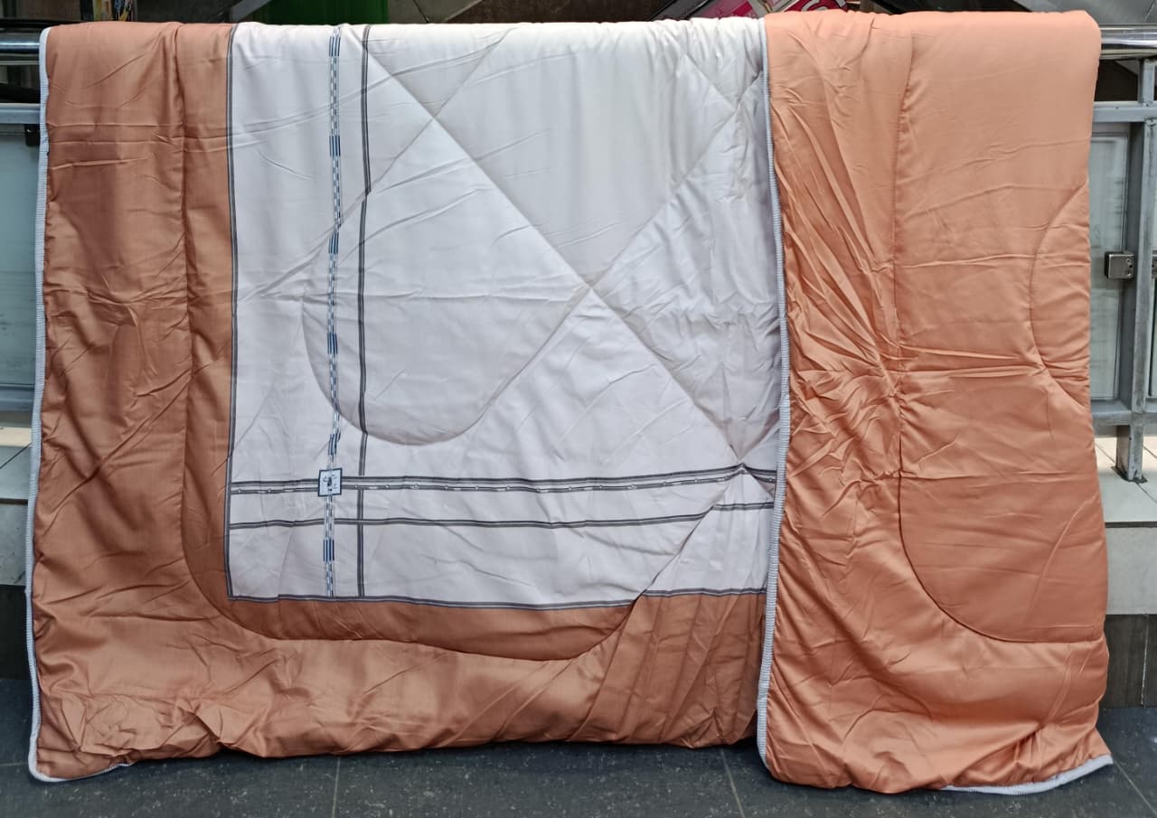 Binded and Double Sided Warm Duvets
Comes with  1 bedsheet and 2 pillow cases.