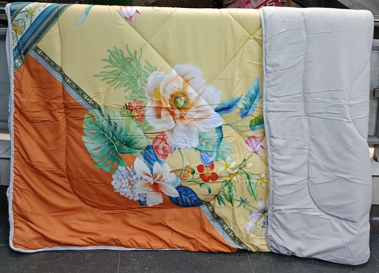 Binded and Double Sided Warm Duvets
Comes with  1 bedsheet and 2 pillow cases.