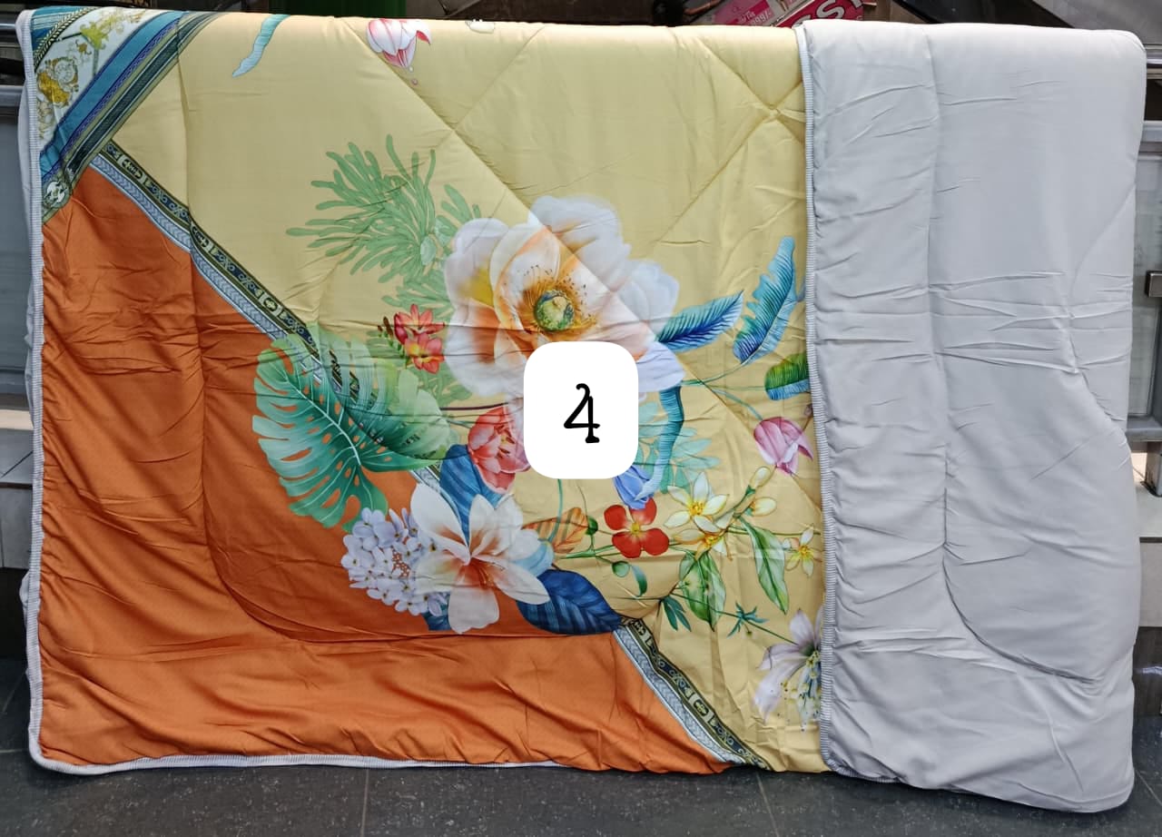Binded and Double Sided Warm Duvets
Comes with  1 bedsheet and 2 pillow cases.