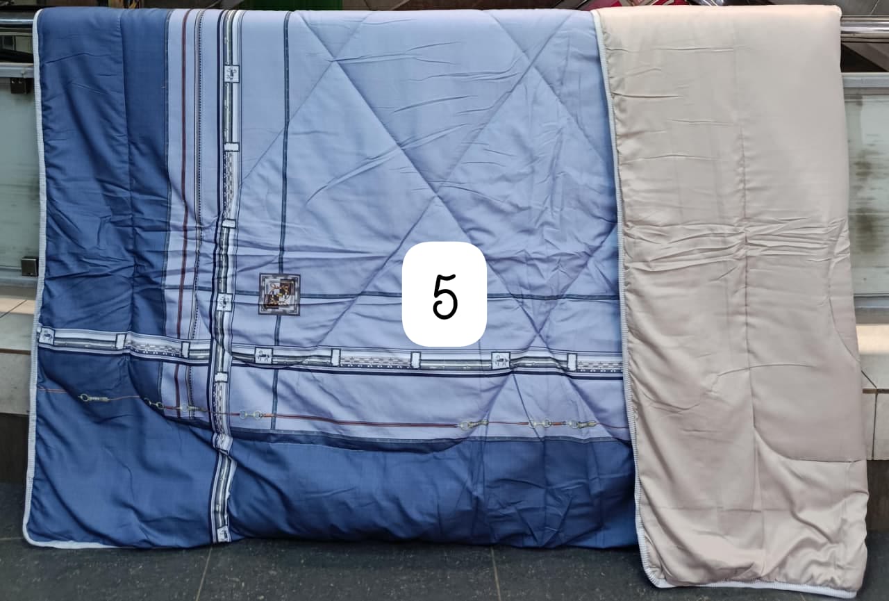 Binded and Double Sided Warm Duvets
Comes with  1 bedsheet and 2 pillow cases.