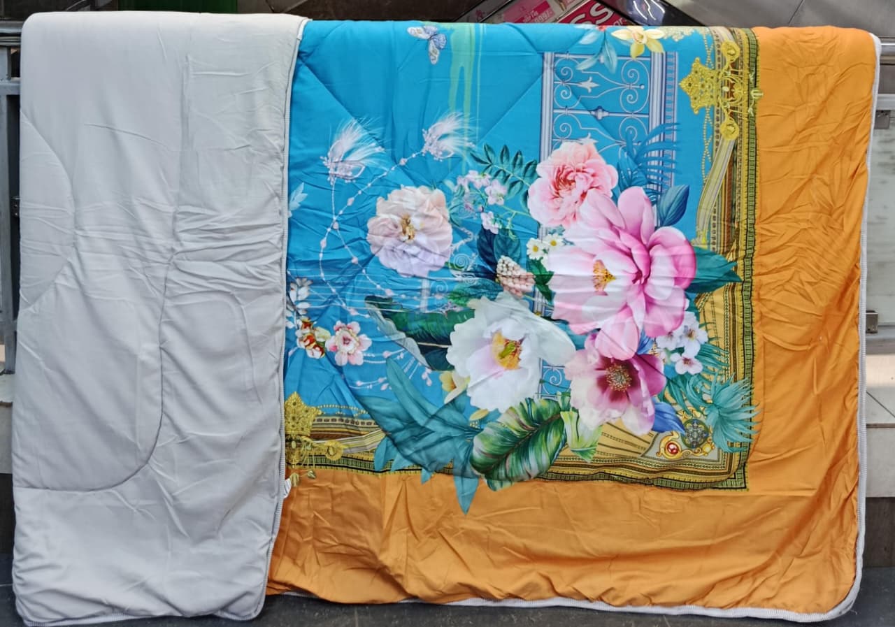 Binded and Double Sided Warm Duvets
Comes with  1 bedsheet and 2 pillow cases.