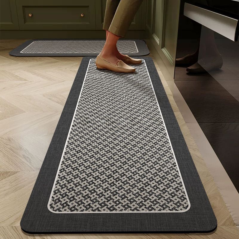 Rubber Bottom Anti-Slip Kitchen Mats
◇ Set: 2pcs
◇ Sizes:
* 40 × 60 cm
* 40 × 120 cm
◇ Bottom: Rubber (Anti-slip)