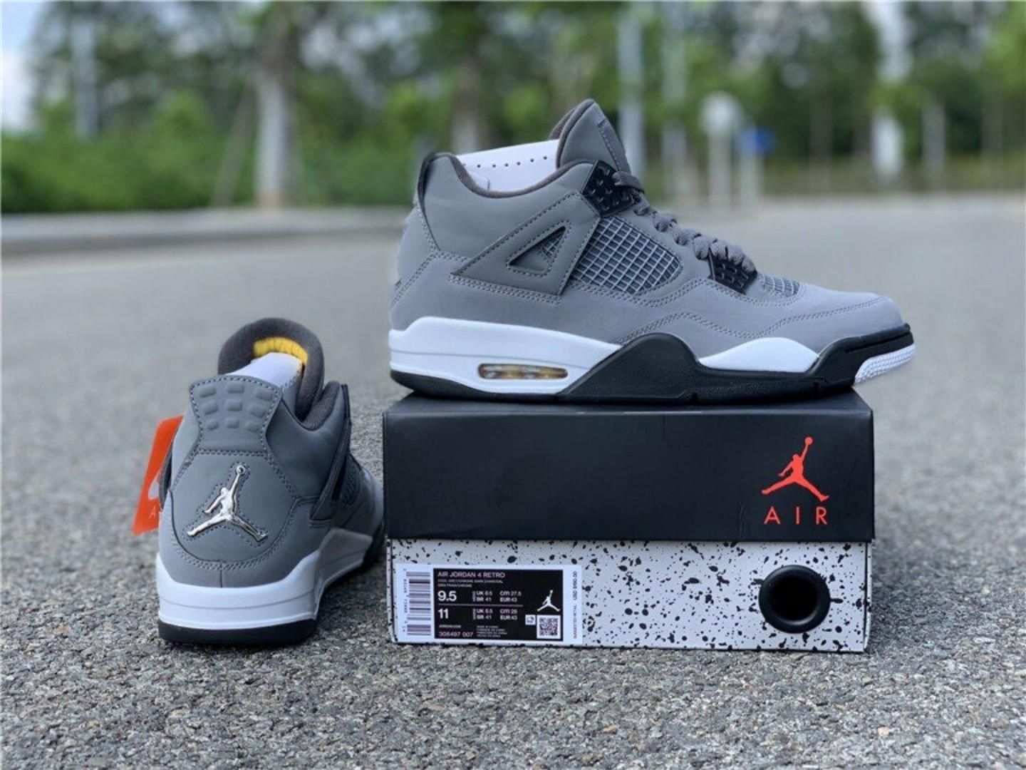 ORIGINAL AIR JORDAN  4 RETRO, COOL GREY CUSTOMIZED JORDAN, COLOUR BLACK ,HIGH QUALITY SNEAKERS. JORDAN Best shop for Airforce, Air jordan, Airmax tn, Air force sneakers)