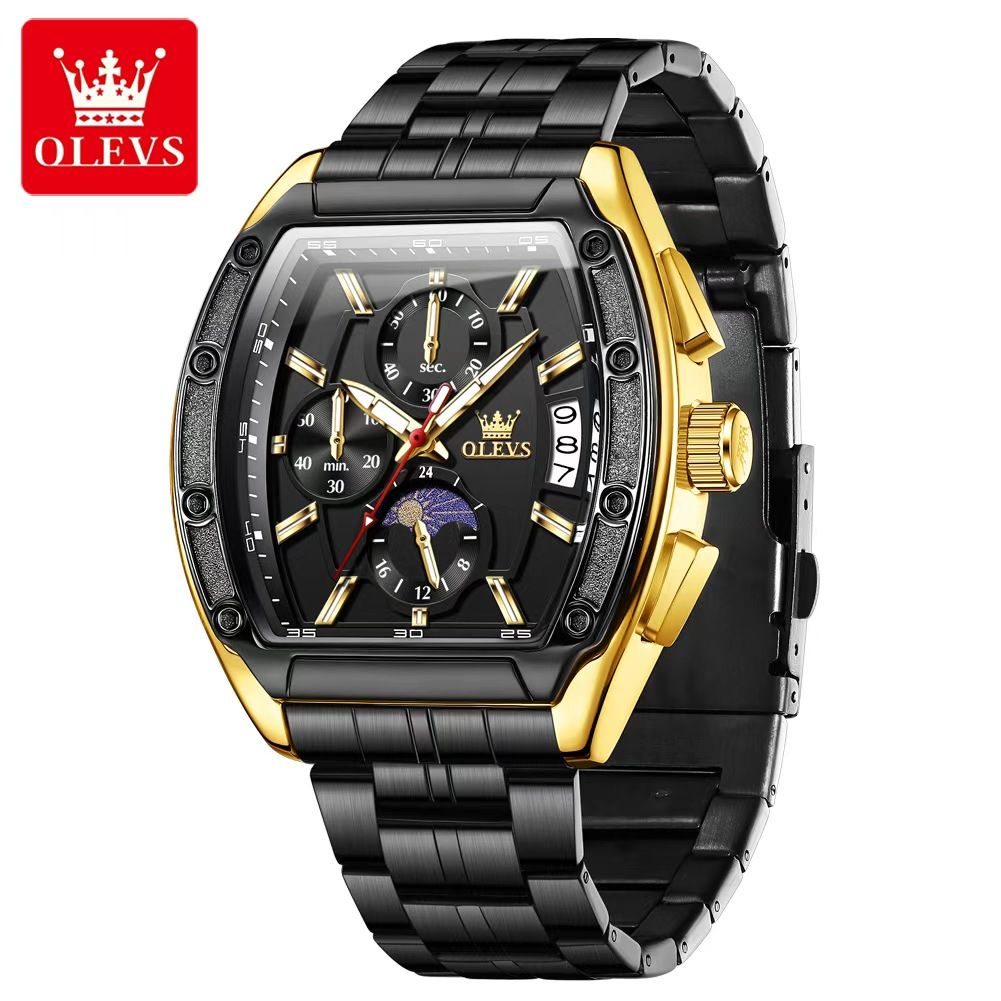 ♨️🔥 NEW IN♨️🔥

🔱OLEVS CHRONOGRAPH WATCH 3661(Metallic)🔱