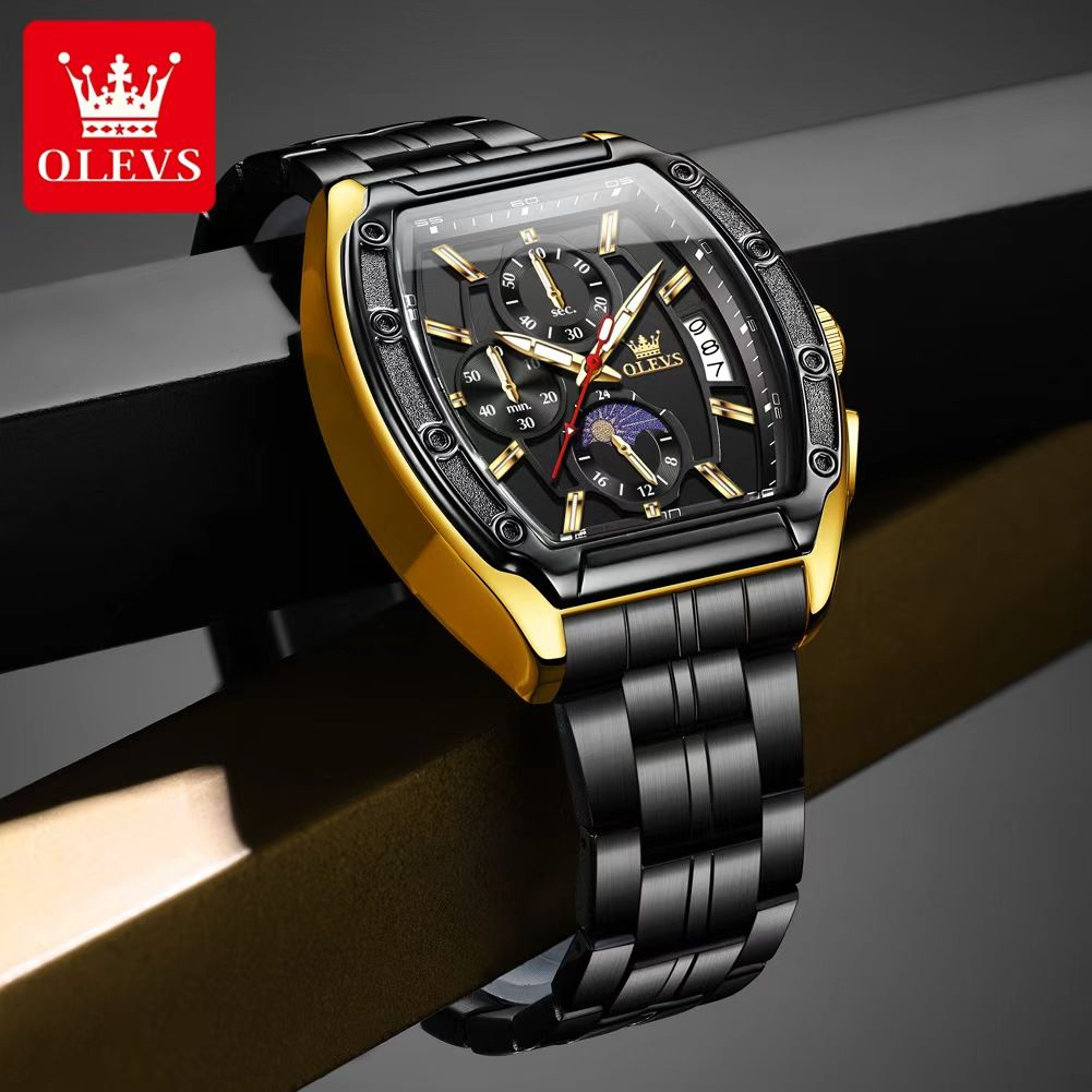 ♨️🔥 NEW IN♨️🔥

🔱OLEVS CHRONOGRAPH WATCH 3661(Metallic)🔱