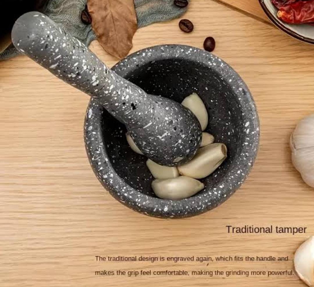 High quality granite profile mortar and pestle