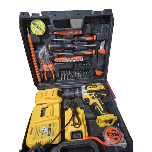 Dewalt Cordless Drill & Tool Set 36V Rechargeable Power Tool Kit