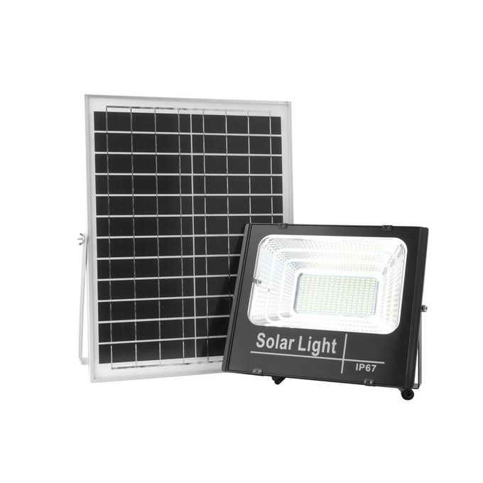 50W Solar Floodlight – High-Powered Outdoor LED with Adjustable Settings