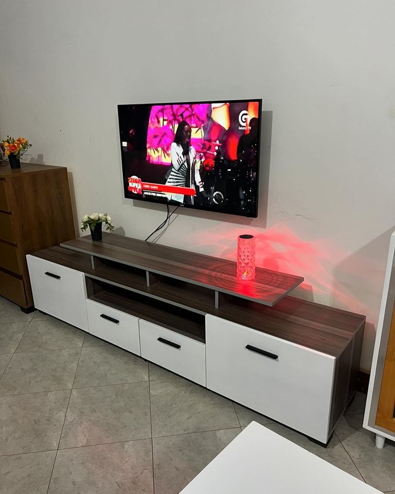Modern Designs Woode TV Stands 6FT for up to 65" TV