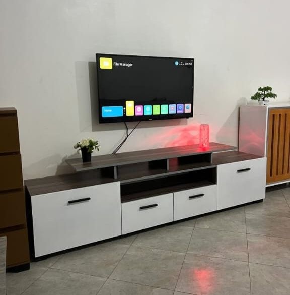 Modern Designs Woode TV Stands 6FT for up to 65" TV