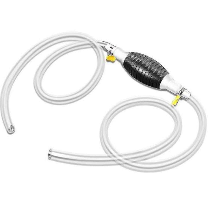 PRIME🎊🎊Liquid transfer siphon pump kit.The large-flow hose and large-diameter ball pump pump faster and are easy to use.Built-in stop valve design, forming a circulation system, direct extraction,