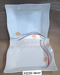 ❗️📍PRICE dropped 📍❗️Melamine 6 psc square plates.Melamine 6pcs dinner Plate. 🪻🤪Attractive Extra Strong Light and portable Multiple use Easy to clean Premium Quality