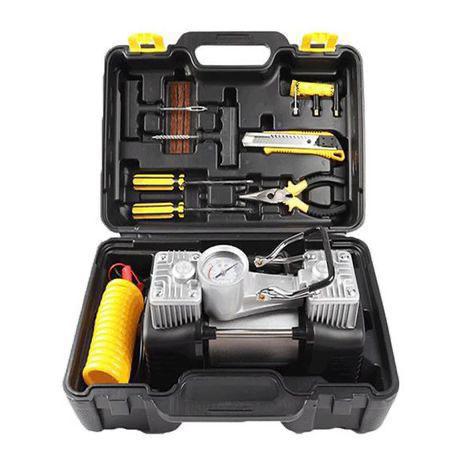 🔹️🔹️PERFECT CHOICE 🪻🪄12V 150PSI Double Cylinder Air Pump Compressor Car Auto Tire Inflator Portable Heavy Duty MULTIFUNCTIONALp.12V Digital Air Compressor,working Pressure up to 150PSI,able to inf