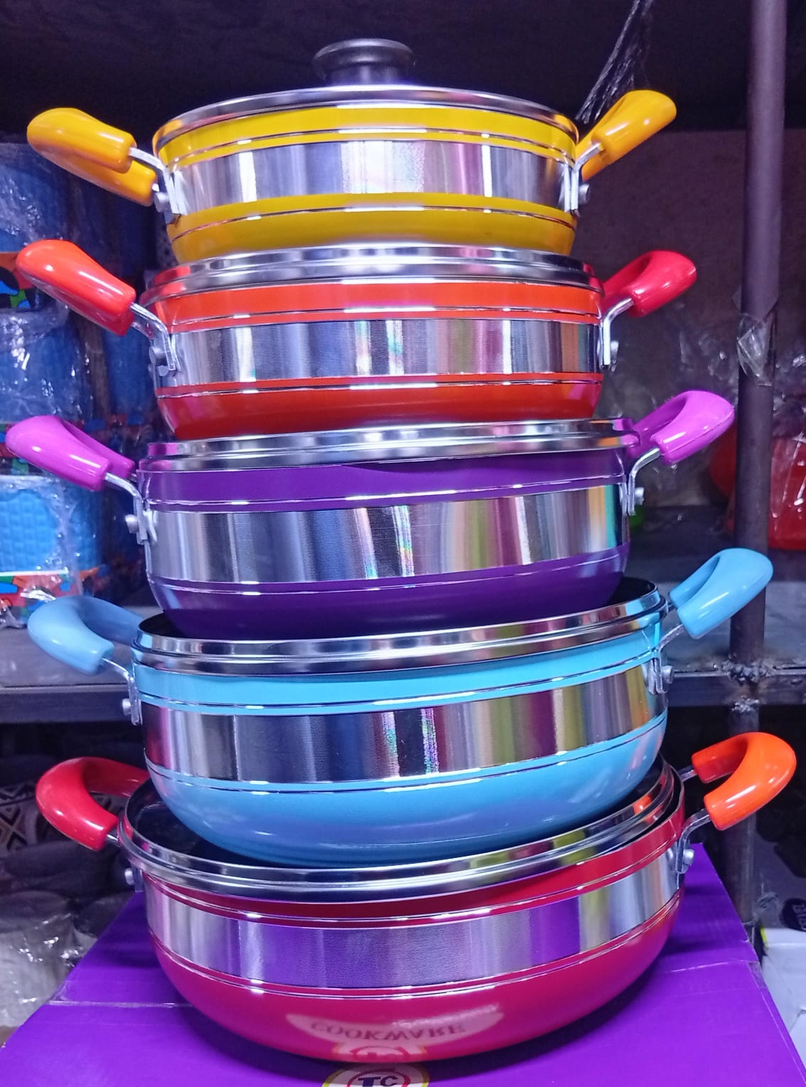 Quality 10pcs nonstick sufuria for Kitchen & Dining room