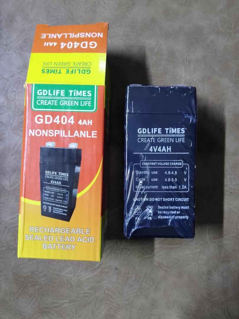 GDLite Rechargeable battery 4v 4ah Battery 4 volts rechargeable battery