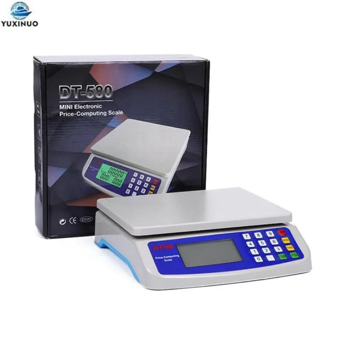New DT580 Battery Butchery weighing scale with LCD display Price computing weighing machine