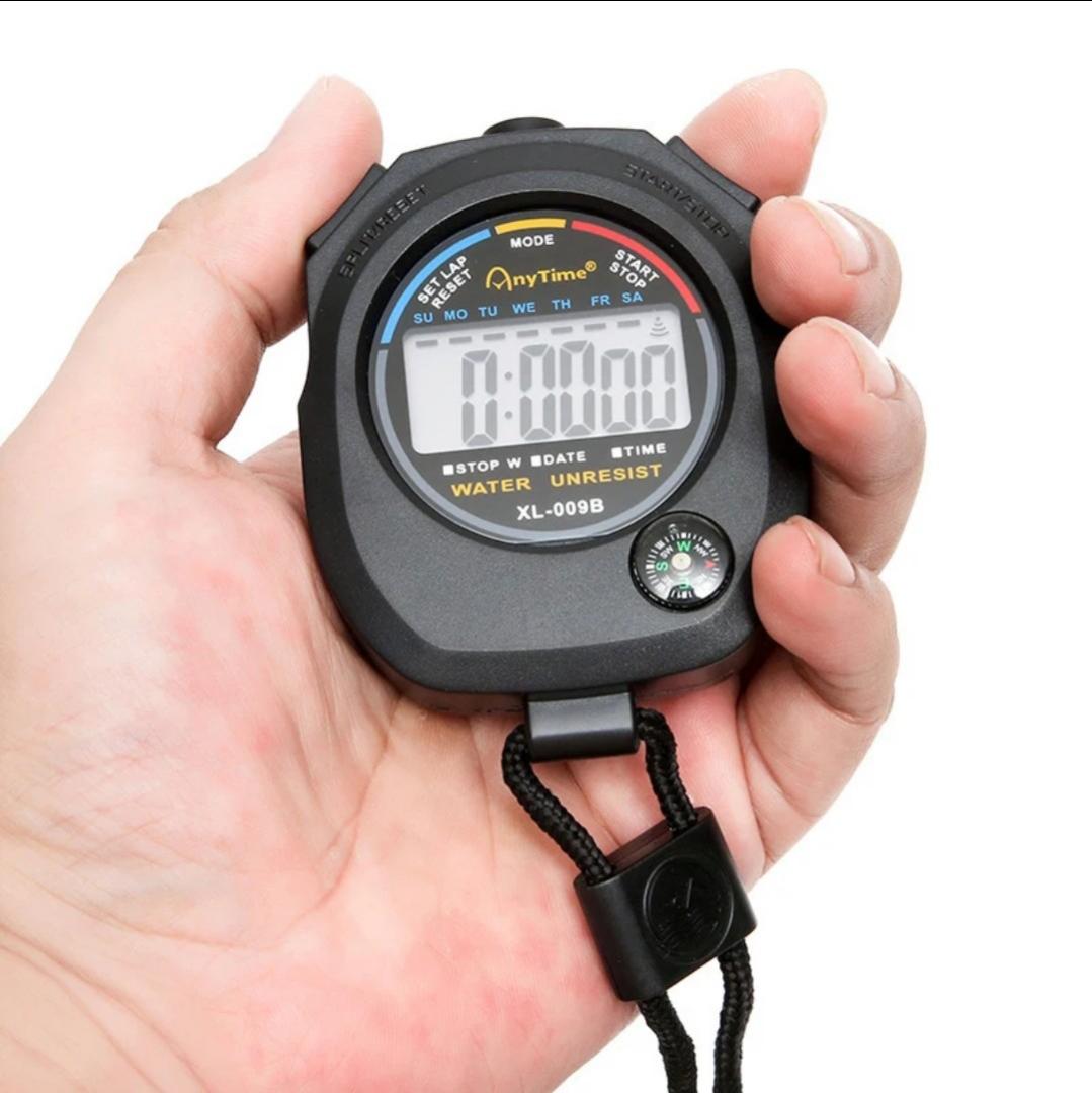 Professional stop watch sporting / exam stopwatch with neck lanyard