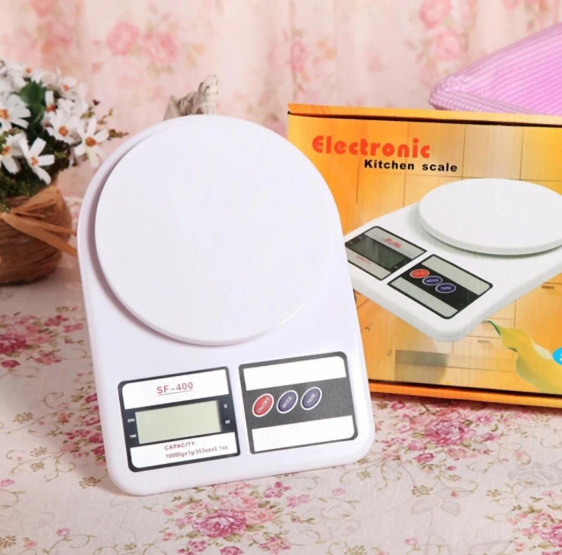 Digital Kitchen scale 10kgs weighing machine with lcd display + Free Batteries