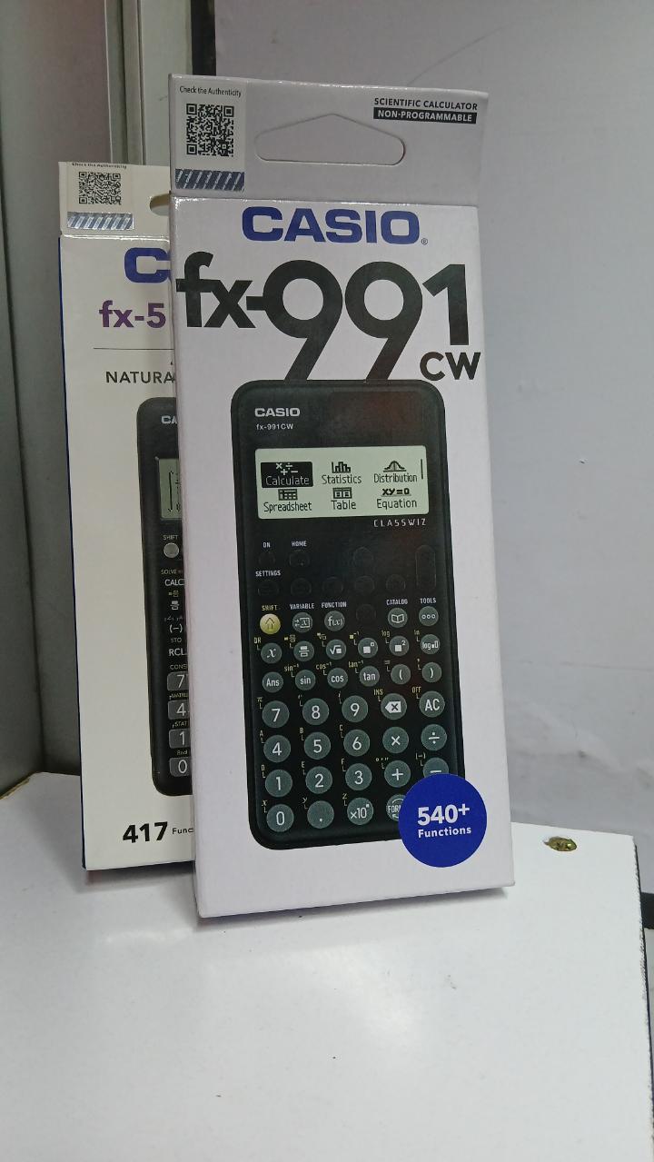 Casio FX 991CW Scientific calculator 540+ Functions classwiz calculator