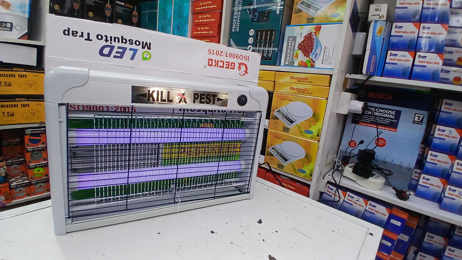 Electric LED mosquito trap pest killer ultra uv light pest shocker