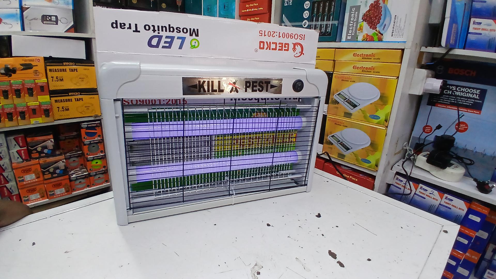 Electric LED mosquito trap pest killer ultra uv light pest shocker