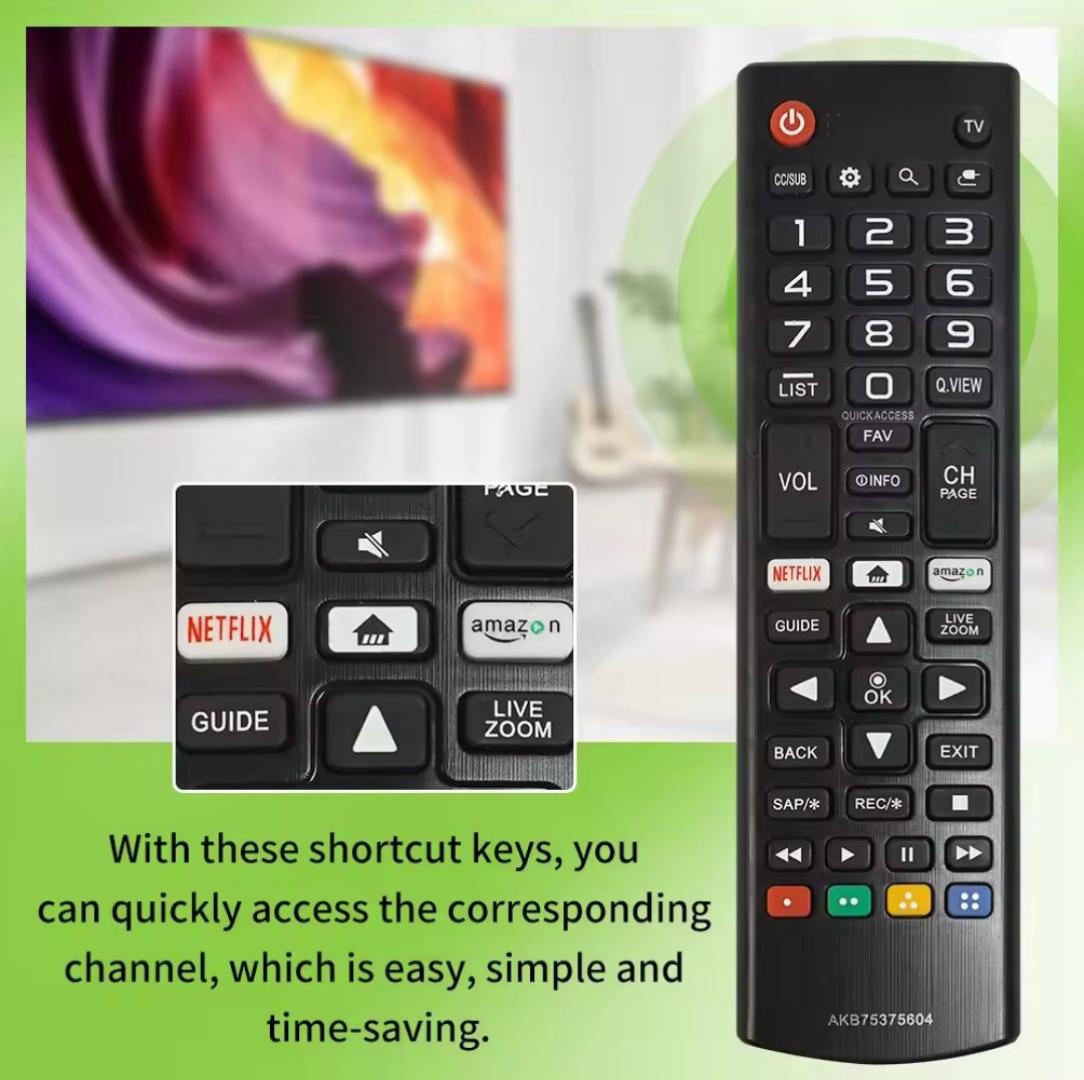 LG smart tv remote controller + Batteries Universal LG android tv remote control