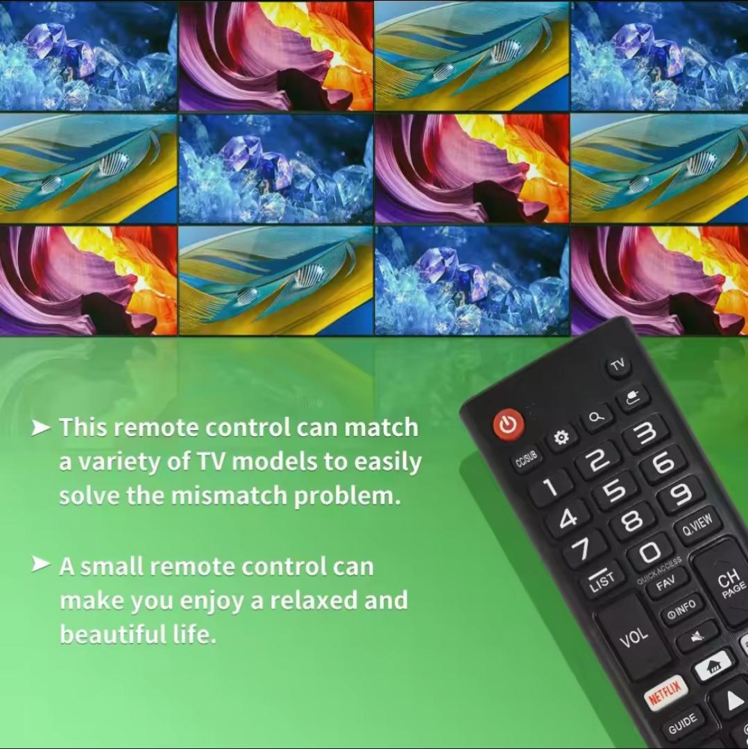 LG smart tv remote controller + Batteries Universal LG android tv remote control