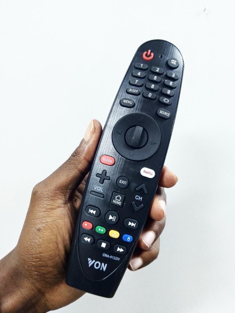 Remote control for VON smart tv Von android tv remote control