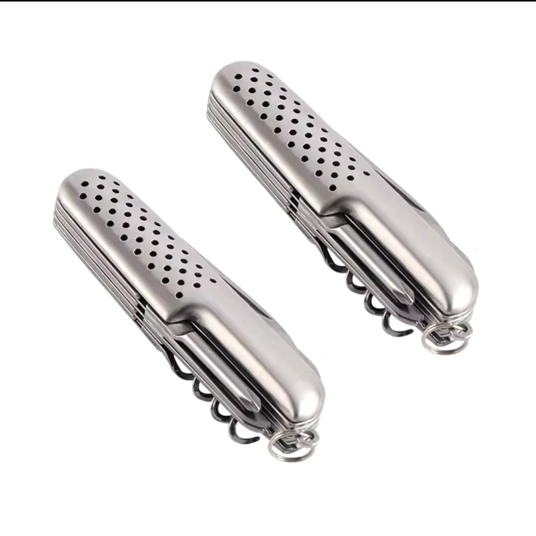 14 in 1 stainless steel tactical Pocket knife foldable pen knife multipurpose hand tool