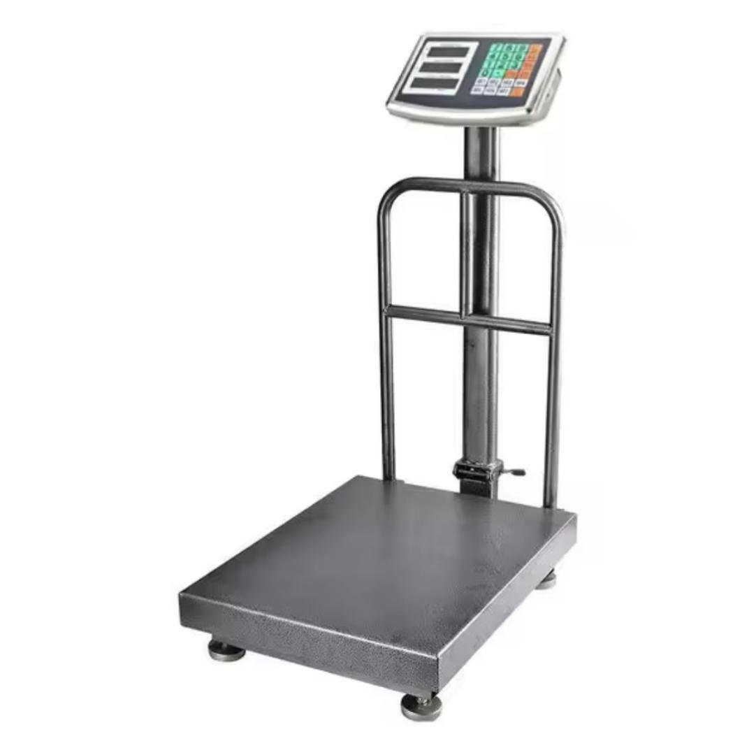 Platform scale 150kgs commercial digital weighing machine price computing store scale with charger and grill