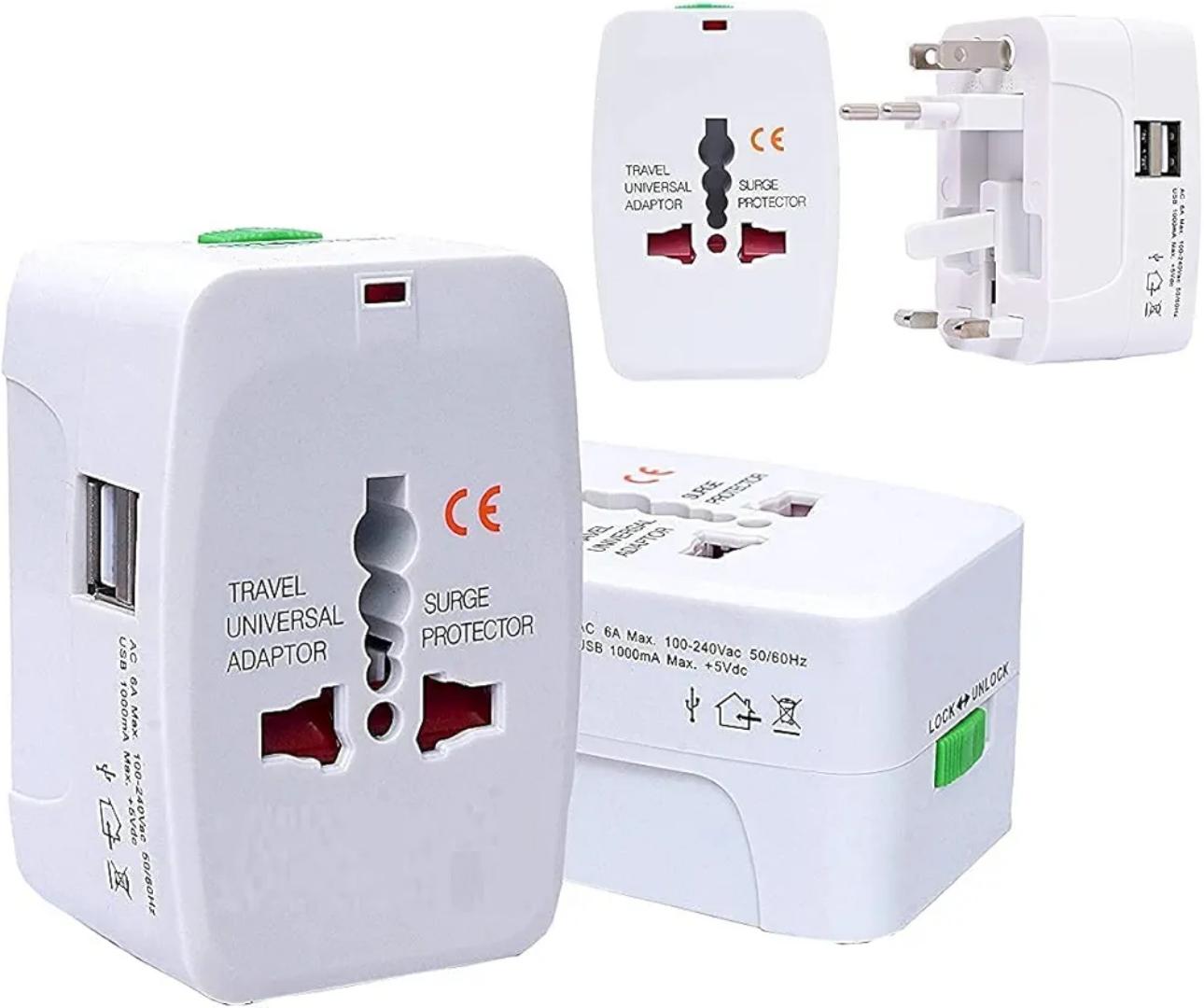 Travel adapter socket multi plug Ac portable socket plug universal adapter ac 220-250V