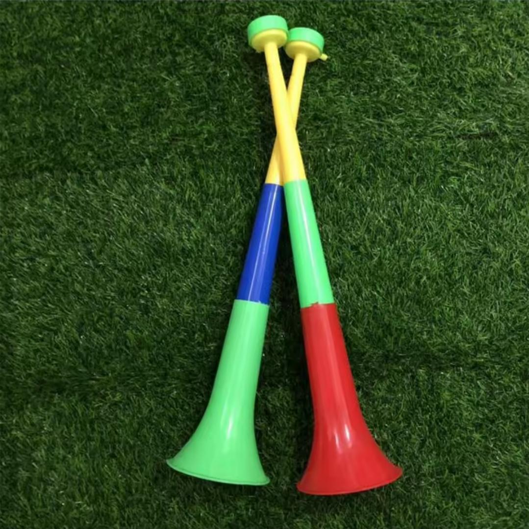 Vuvuzela horns Vaveren 5X Football Loud Noise Makers Cheering Fans Noisemakers Party Supplies Soccer Trumpets for Concerts, Festival, Gameday Vuvuzelas trumpet