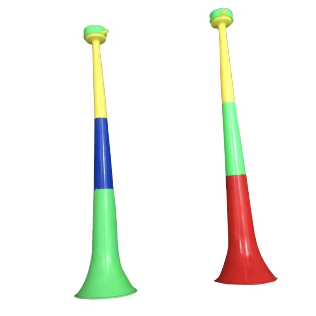 Vuvuzela horns Vaveren 5X Football Loud Noise Makers Cheering Fans Noisemakers Party Supplies Soccer Trumpets for Concerts, Festival, Gameday Vuvuzelas trumpet