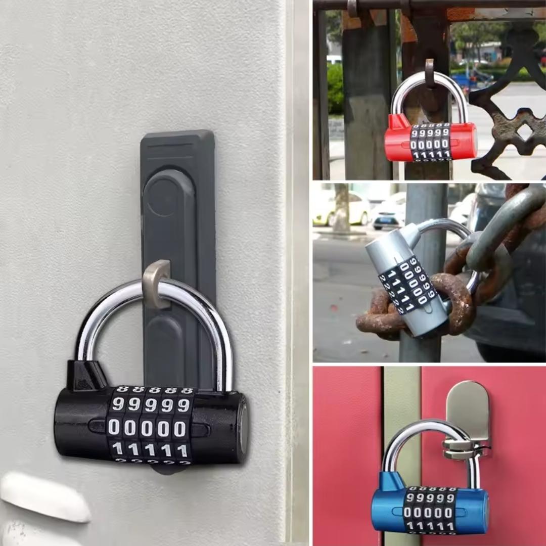 Best price for Door Password Lock, Five Digit Code Combination Padlock ...