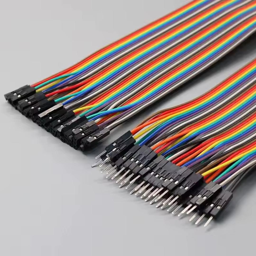 Jumper Wires for Breadboard and Arduino – Male to Male, Male to Female, Female to Female Dupont Cable Kit Assorted Colors and Lengths for DIY Electronics and Prototyping