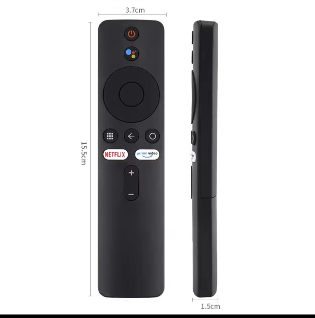 Xiaomi Mi Box S TV Box Bluetooth Voice Remote Control with Google Assistant, Netflix Shortcut, Universal Smart Replacement Remote for Mi TV Stick and Android TV Box