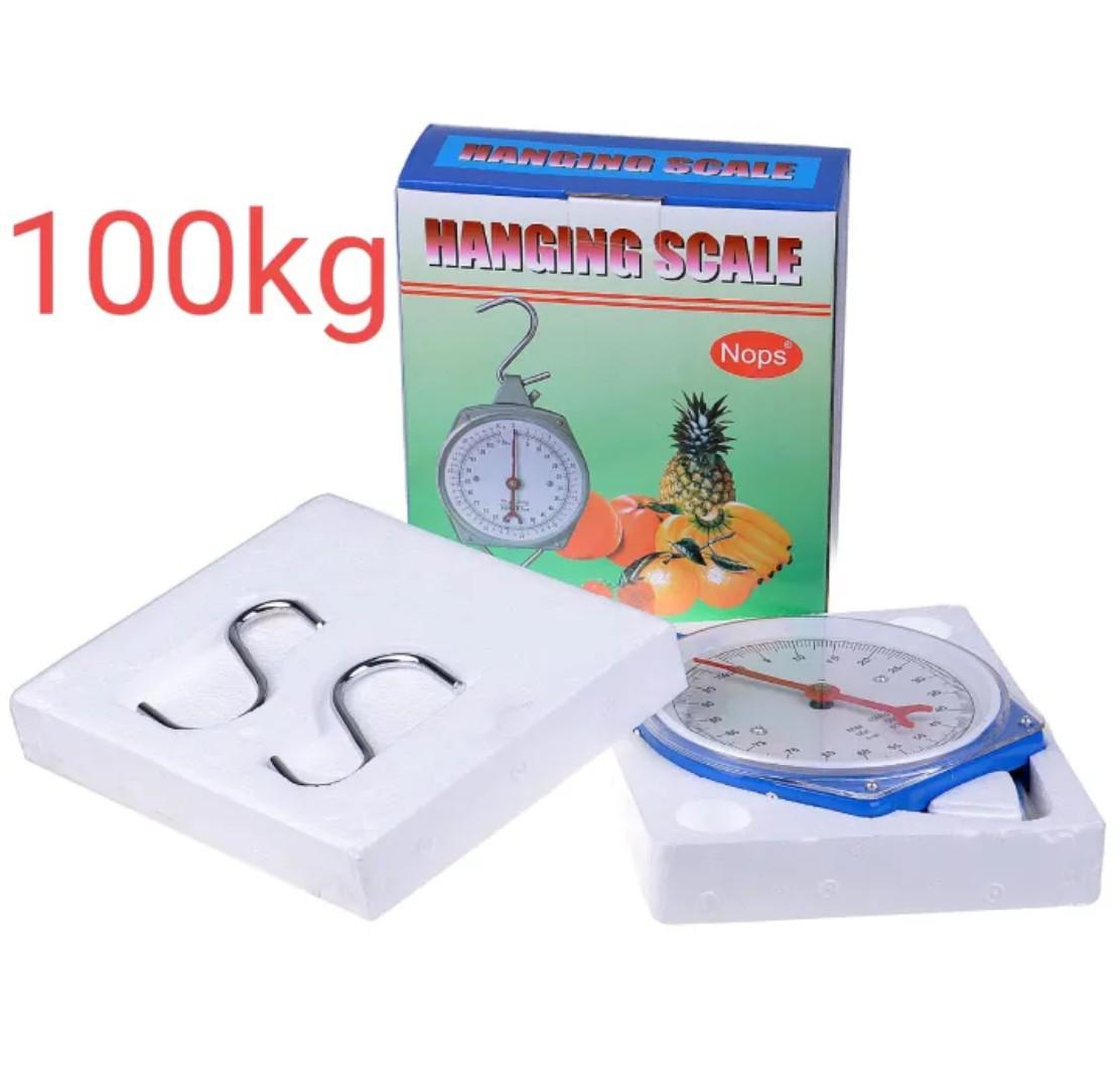 Hanging Scale, High Precision, Analog Type, Maximum Measured Weight 220lbs (100 kg), Scale, Compact, Weight Weighing