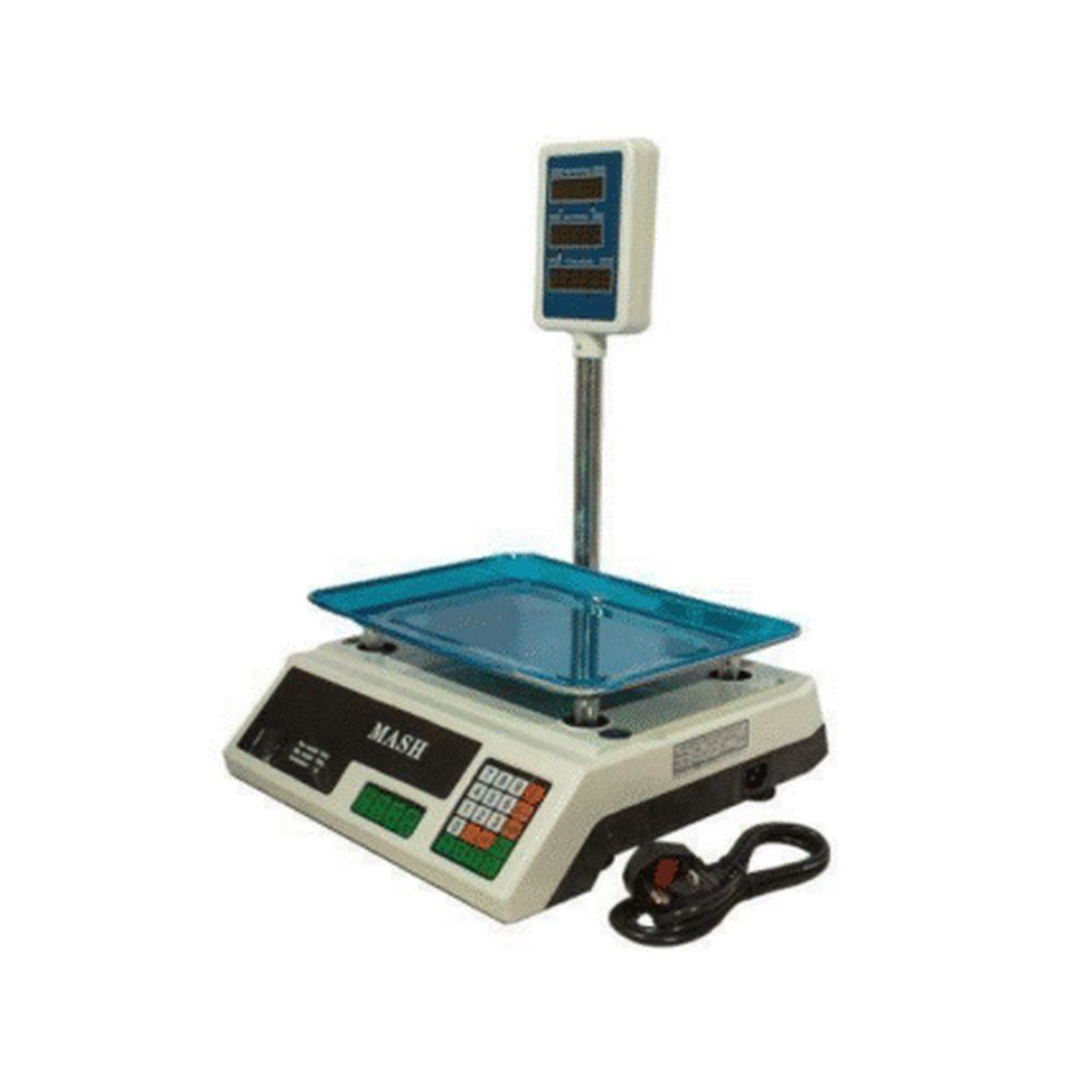 ACS40 40kg Digital Electronic Price Computing Weighing Scale for Retail Shops Grocery Stores Supermarkets Butcheries scale Industrial Commercial Market Use