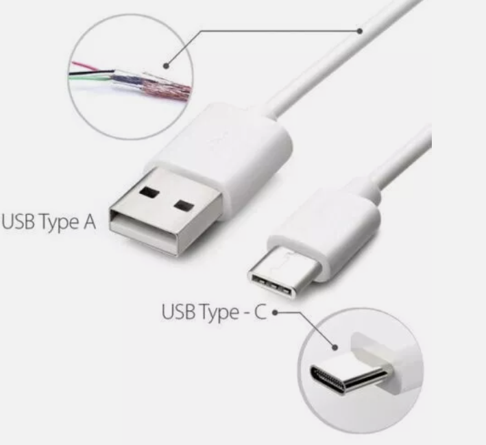 Type C USB cable, Fast charging, and Data cable