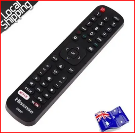 HISENSE ORIGINAL SMART TV REMOTE CONTROL - BLACK.