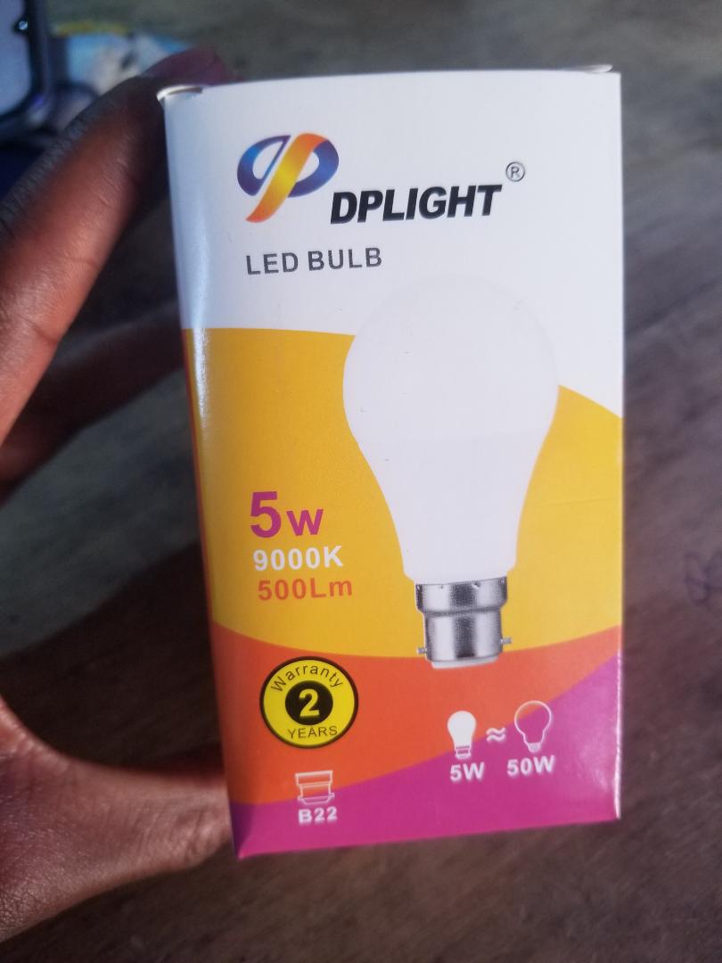DP LIGHT 5W bulb enough light