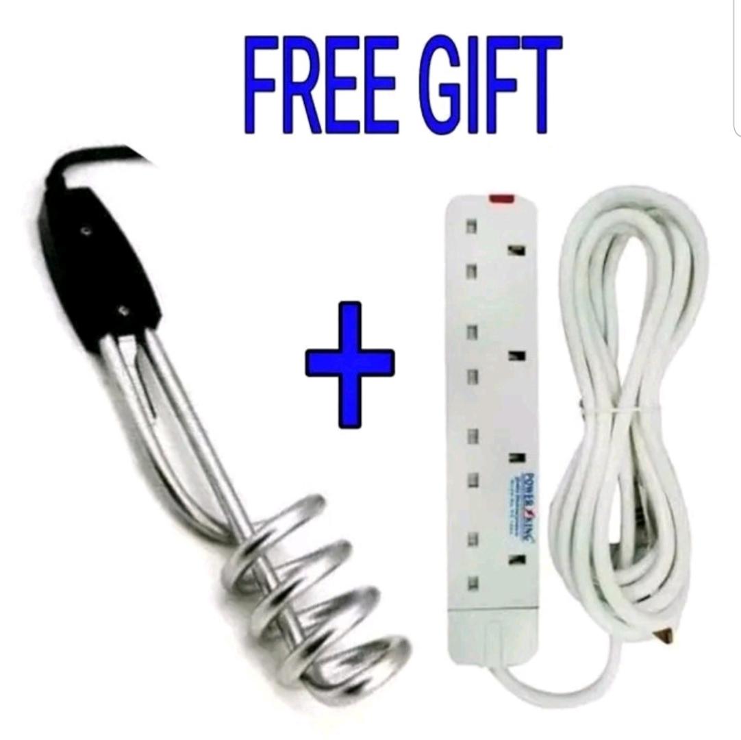 Electric Stainless,,,Water Heater,,,Immersion Coil,,Heater//Extension Cable