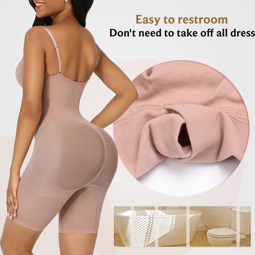 European and American popular one-piece shapewear,one-piece abdominal shaping and slimming clothes,arm lifting waist cinching and chest binding underwear jumpsuit, solid color camisole beauty clothes