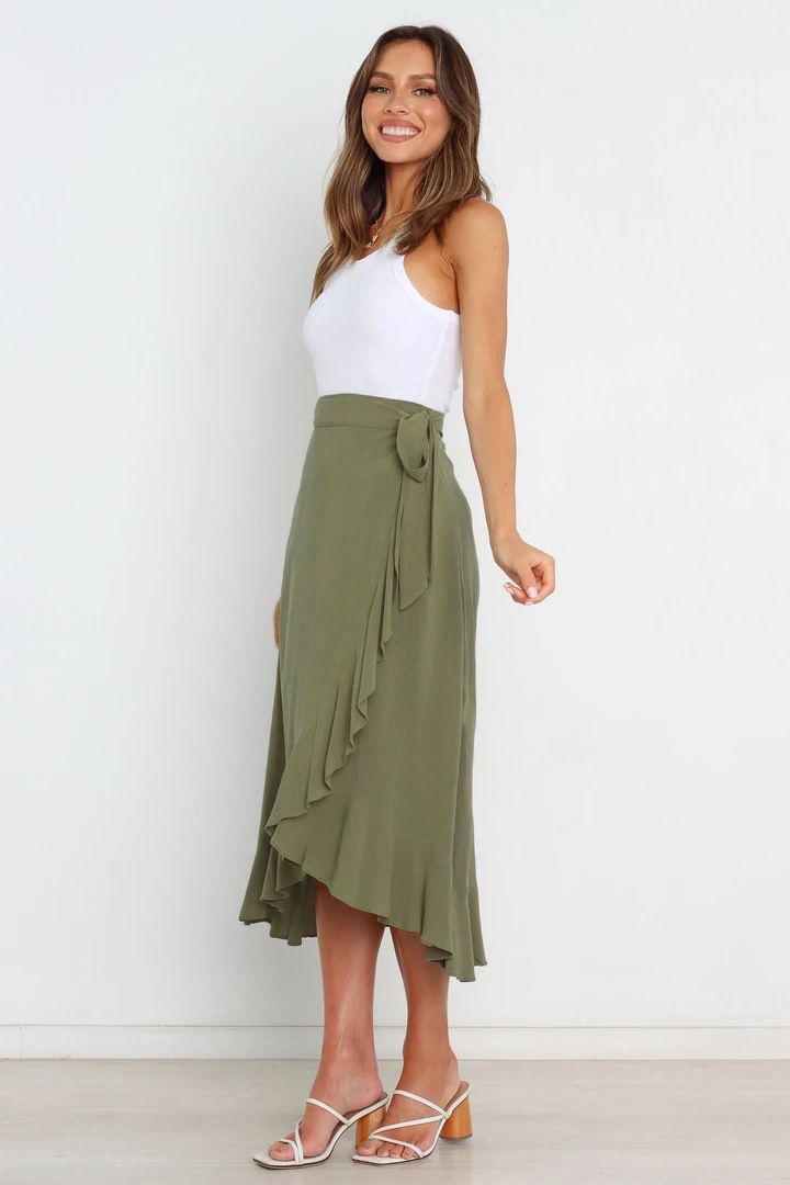 2024 Amazon summer best, one-piece lace up long skirt irregular European and American solid color skirt, belt lace wrap buttocks fishtail high waist women's dress, fashionable slim,Tiktok - best