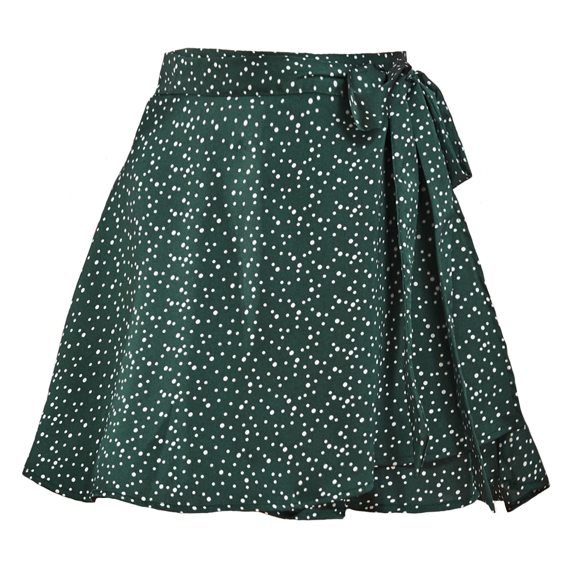 2024 summer new solid color skirt, high waist fashion one-piece lace up skirt,chiffon satin wrap skirt, soft skin friendly ballet skirt,slim and versatile skirt,simple foreign style, Tiktok - popular